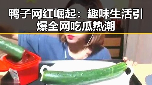 鸭子网红崛起:趣味生活引爆全网吃瓜热潮