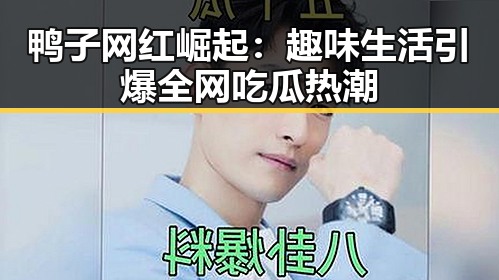 鸭子网红崛起:趣味生活引爆全网吃瓜热潮
