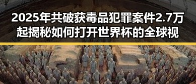 2025年共破获毒品犯罪案件2.7万起揭秘如何打开世界杯的全球视角